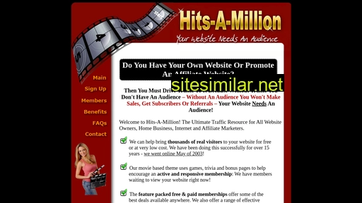 hits-a-million.com alternative sites