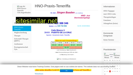 hno-praxis-teneriffa.com alternative sites