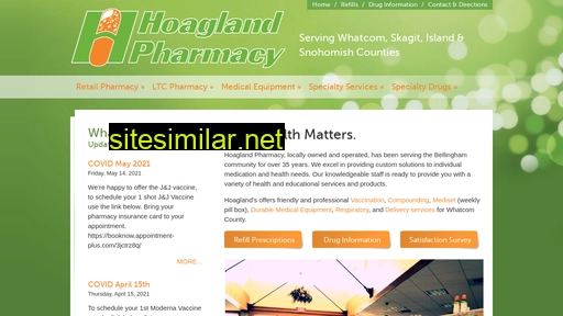 hoaglandpharmacy.com alternative sites