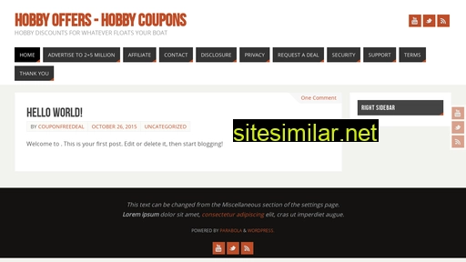 hobbyoffers.com alternative sites