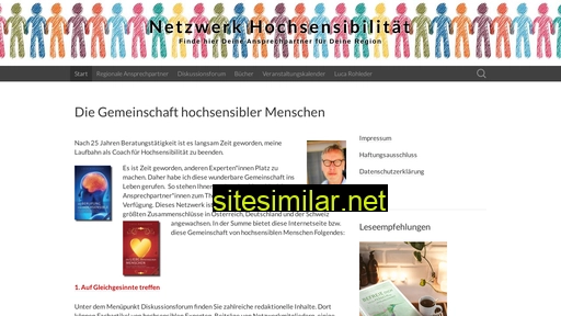 Hochsensibilitaet-netzwerk similar sites