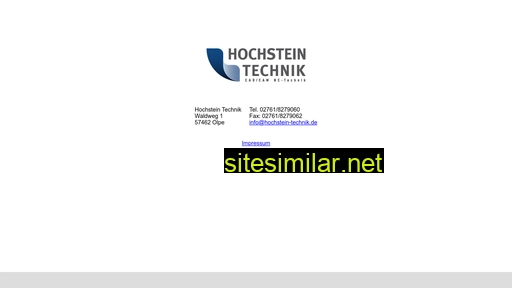 hochstein-technik.com alternative sites