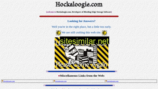 Hockaloogie similar sites