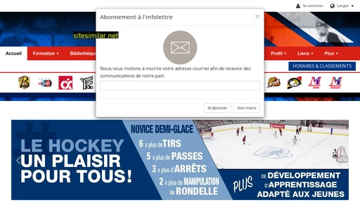 hockeyregionmontreal.com alternative sites