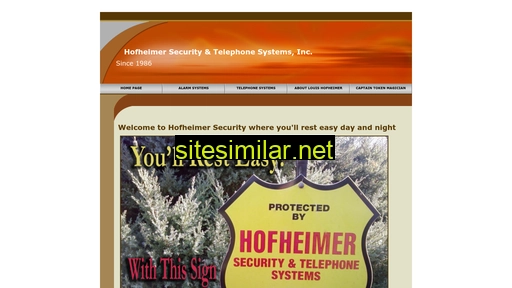 Hofheimersecurity similar sites