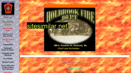 holbrookfire.com alternative sites