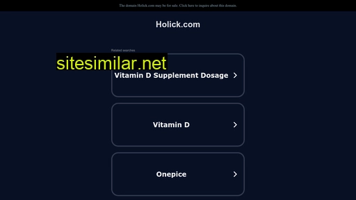 holick.com alternative sites