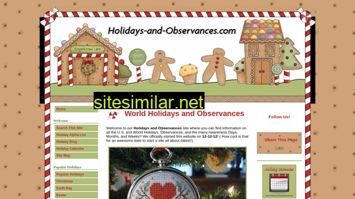 holidays-and-observances.com alternative sites