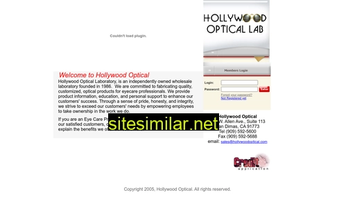 Hollywoodoptical similar sites
