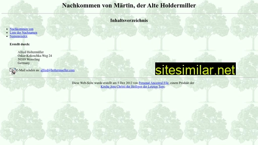 holtermueller.com alternative sites