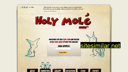 holymolecartoon.com alternative sites