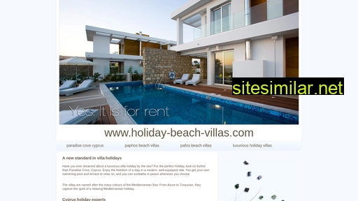 holiday-beach-villas.com alternative sites