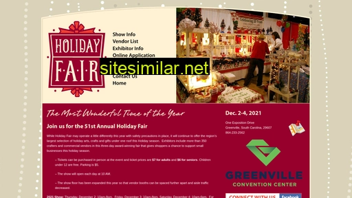 holidayfairgreenville.com alternative sites