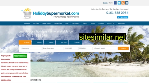holidaysupermarket.com alternative sites
