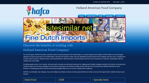 hollandamericanfood.com alternative sites