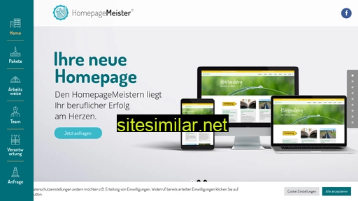 Homepagemeister similar sites