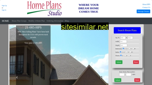 homeplansstudio.com alternative sites