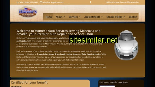 Homersautoservices similar sites