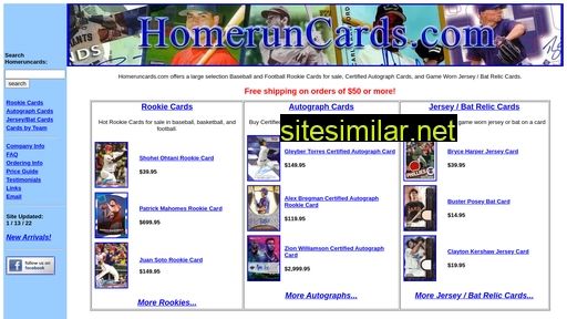 homeruncards.com alternative sites