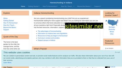 homeschoolinginindiana.com alternative sites
