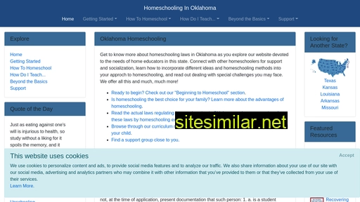 homeschoolinginoklahoma.com alternative sites