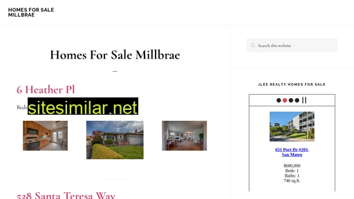 Homes-for-sale-millbrae similar sites