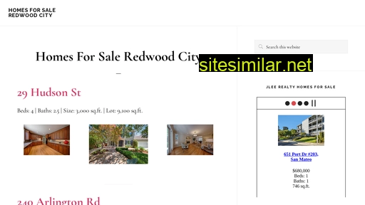 Homes-for-sale-redwood-city similar sites