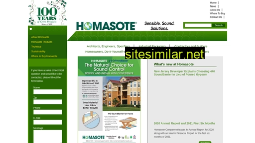 homasote.com alternative sites