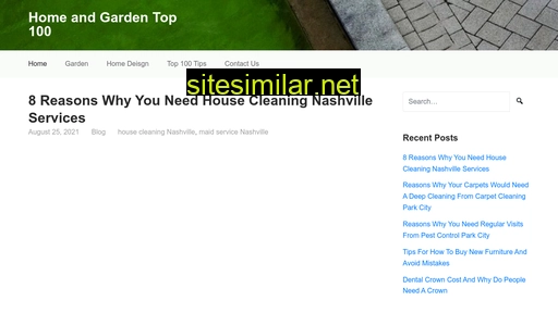 Home-and-garden-top100 similar sites