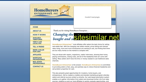 Homebuyersenterprises similar sites