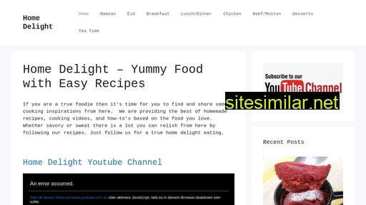 homedelightfood.com alternative sites