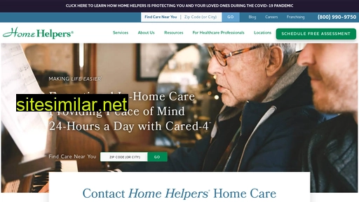 homehelpershomecare.com alternative sites