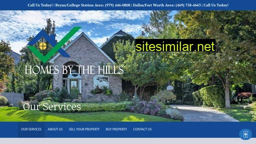 homesbythehills.com alternative sites