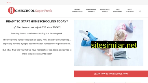homeschoolsuperfreak.com alternative sites