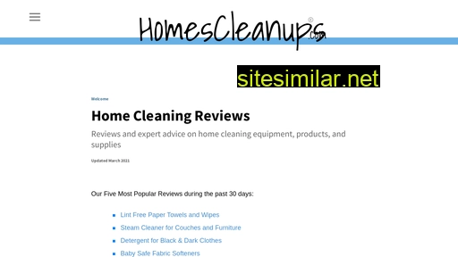 homescleanups.com alternative sites