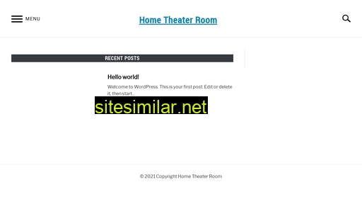 hometheaterroom.com alternative sites