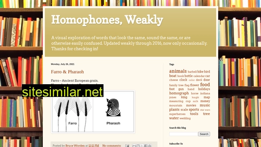 homophonesweakly.blogspot.com alternative sites