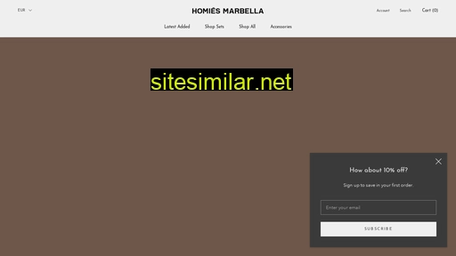 homiesmarbella.com alternative sites