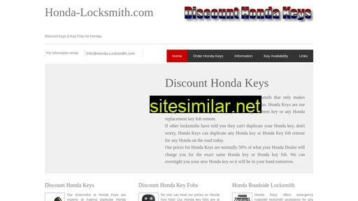 honda-locksmith.com alternative sites