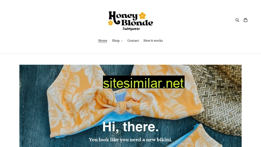 honeyblondeswimwear.com alternative sites