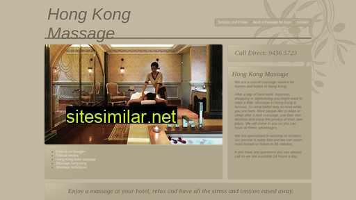 Hongkongmassage similar sites