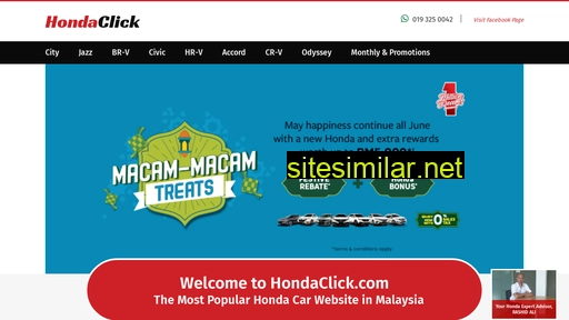 hondaclick.com alternative sites