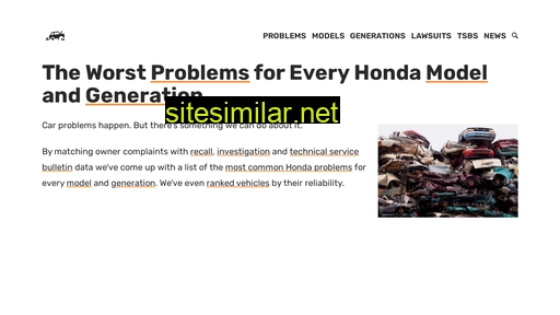 Hondaproblems similar sites