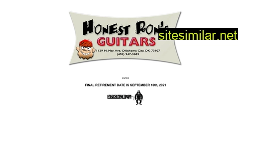 honestronsguitars.com alternative sites