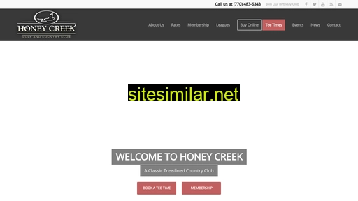 honeycreekgolf.com alternative sites