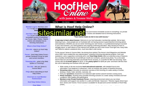 hoofhelponline.com alternative sites