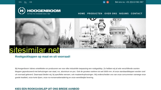 Hoogenboomvalves similar sites