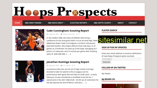 hoopsprospects.com alternative sites