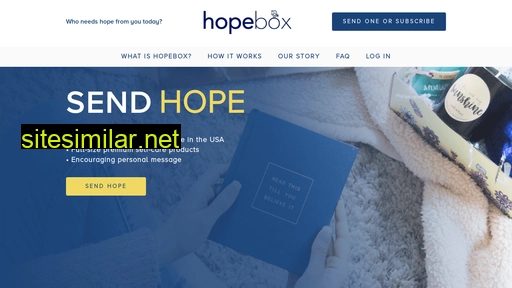 hopebox.com alternative sites