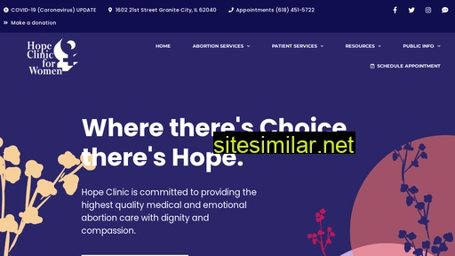 hopeclinic.com alternative sites